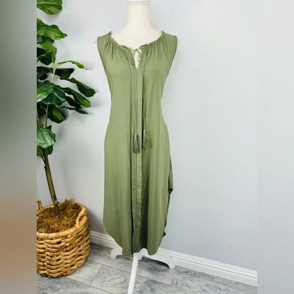 cupio green dress Prosperina Tate Scallop Mini Shift Dress In Grass Green main image 0